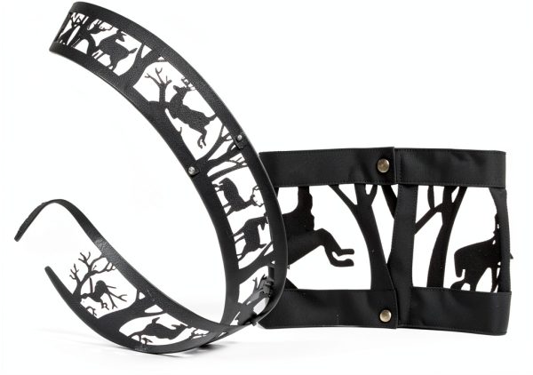 Fire Pit Mini Tang Metal Round Outdoor Ring-2