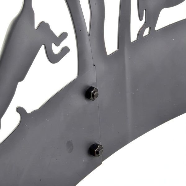 Kapler Fire Ring Steel 36 Inch Outdoor Camping Wood Burning-2