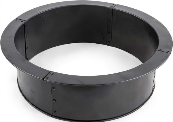 Blue Sky Outdoor Living Fire Ring Steel Classic Black-0