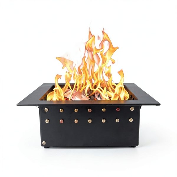 Carbon Steel Fire Pit Ring FEBTECH Square Design-7