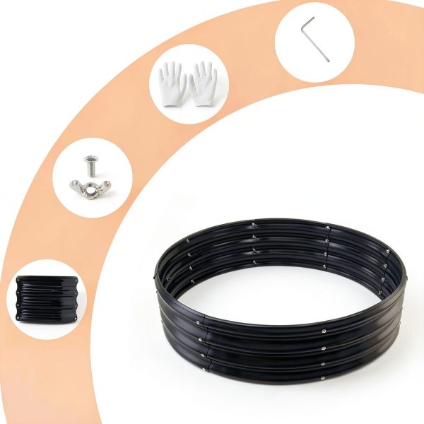 Alloy Steel Fire Ring YSEJOMP Round Design-3
