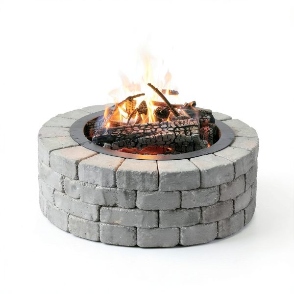 Blue Sky Outdoor Living Fire Ring Steel Classic Black-5