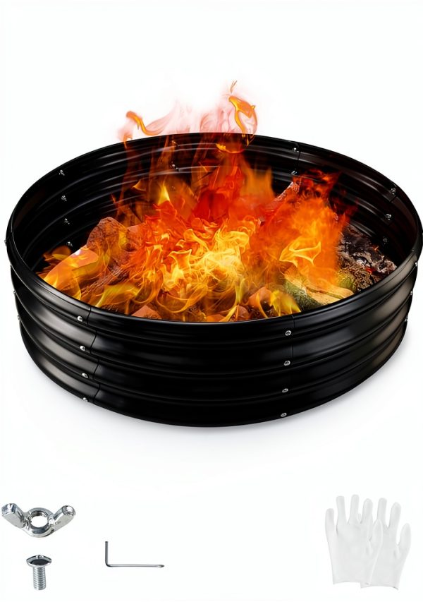 Alloy Steel Fire Ring YSEJOMP Round Design-0
