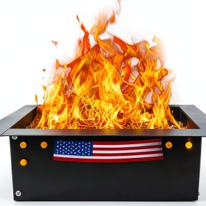 Carbon Steel Fire Pit Ring FEBTECH Square Design-0